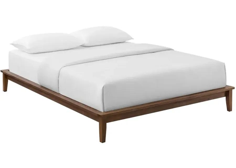 Lodge Full Wood Platform Bed Frame