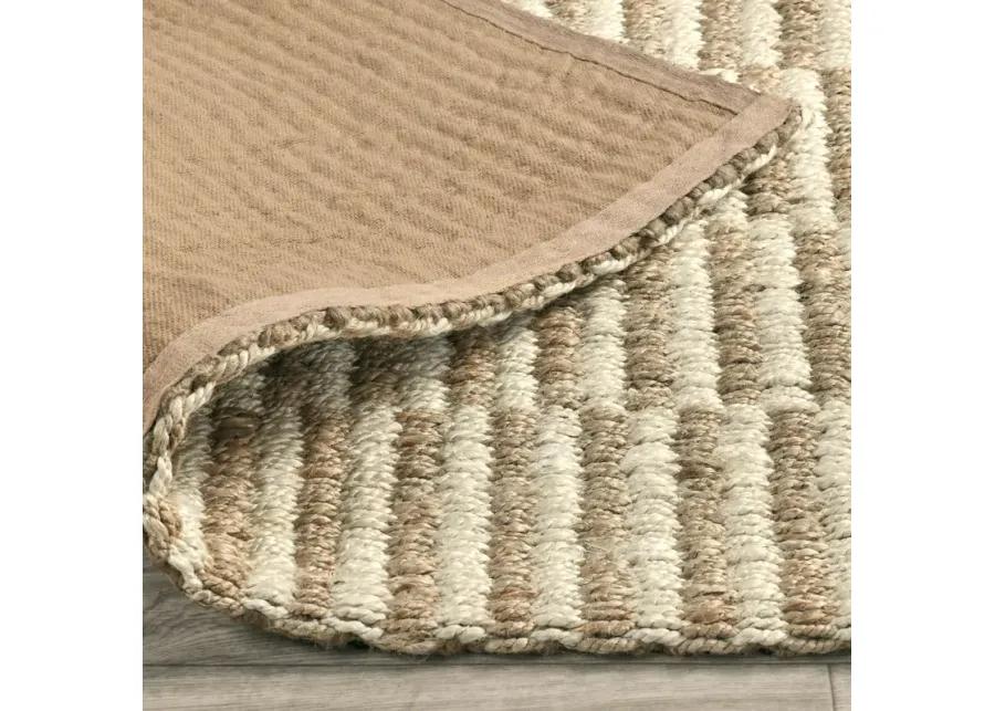 Monterey 8'x10' Jute Handwoven Sustainable Ivory Accent Area Rug