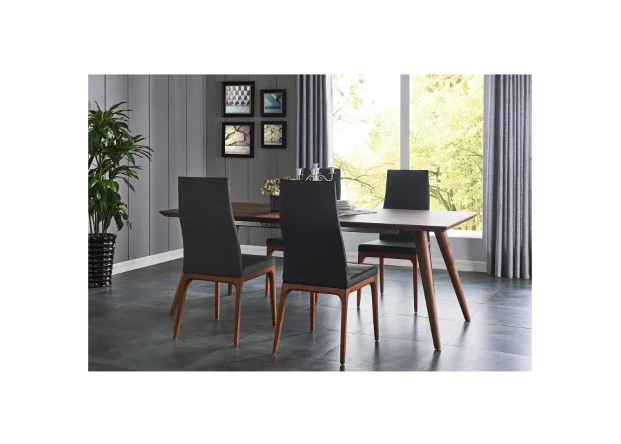 Bradshaw Black Mdf Dining Table