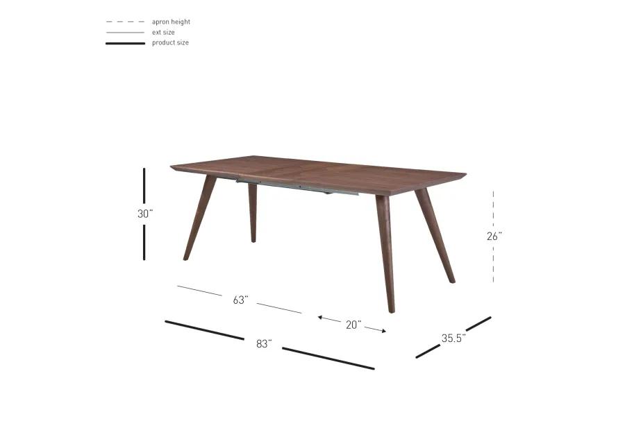 Bradshaw Black Mdf Dining Table