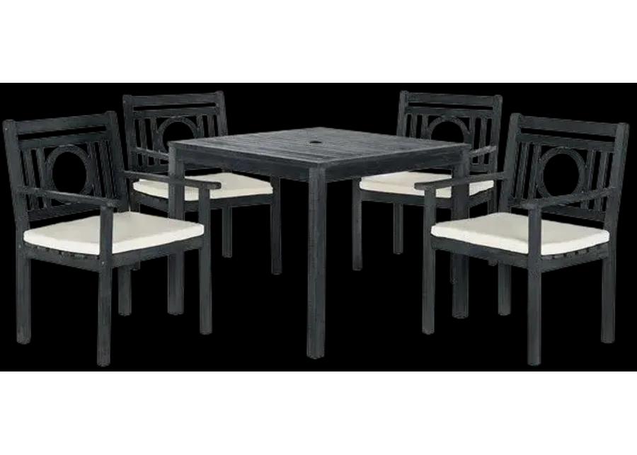 Montclair Outdoor 5 Piece Dining Set