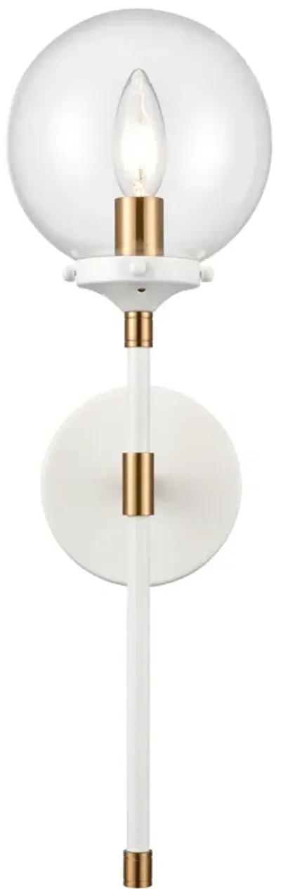 Boudreaux 19" High 1-Light Sconce - Matte White