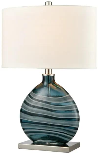 Portview 22" High 1-Light Table Lamp - Teal