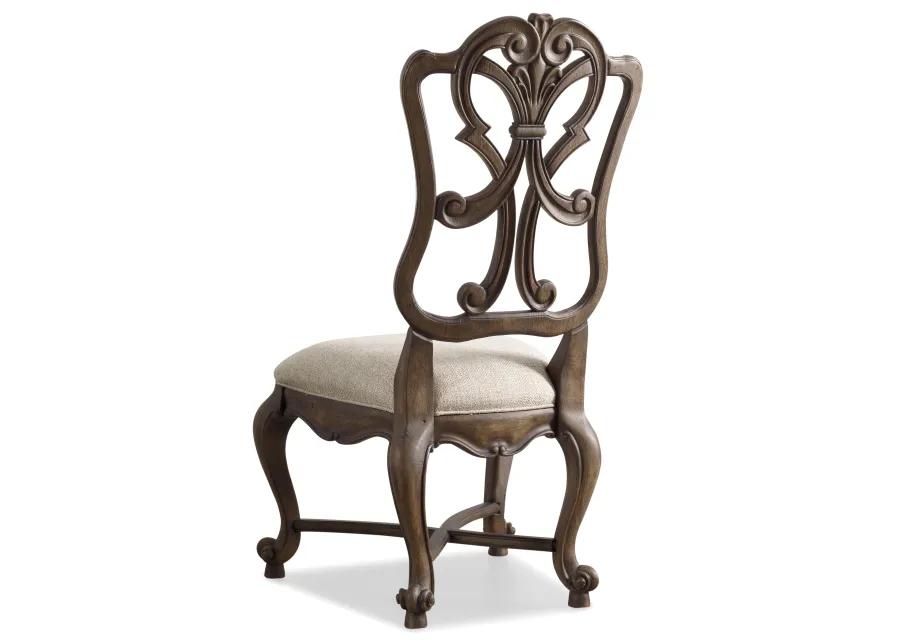 Rhapsody Wood Back Side Chair - Set of 2