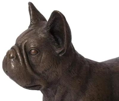 french bulldog, bronze