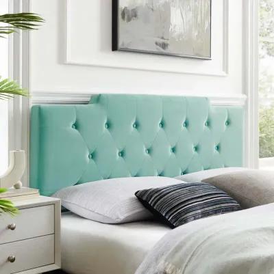 Juliet Tufted King/California King Performance Velvet Headboard