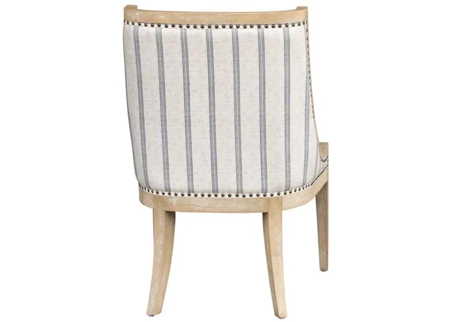 Upholstered Dining Chair with Nailhead Trim