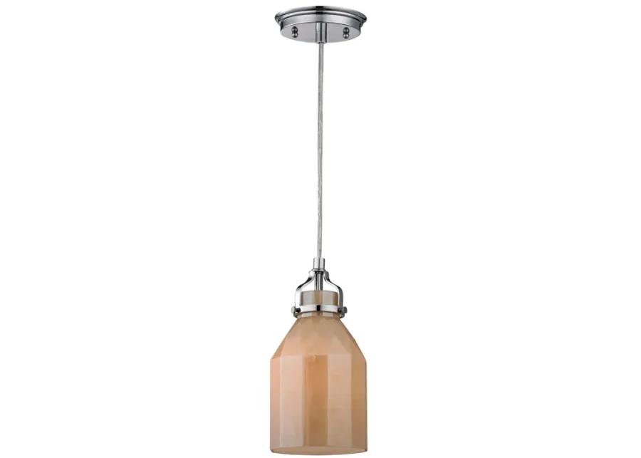 Danica 5" Wide 1-Light Mini Pendant - Amber