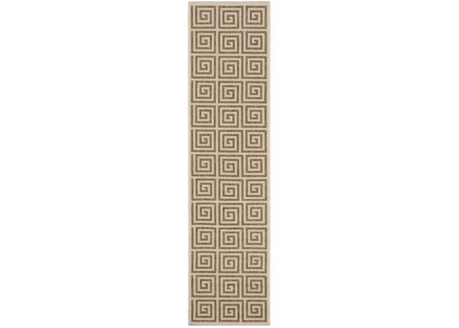 Safavieh BEACH HOUSE Collection BHS129D-28 Beige / Cream 2'-2" X 8'