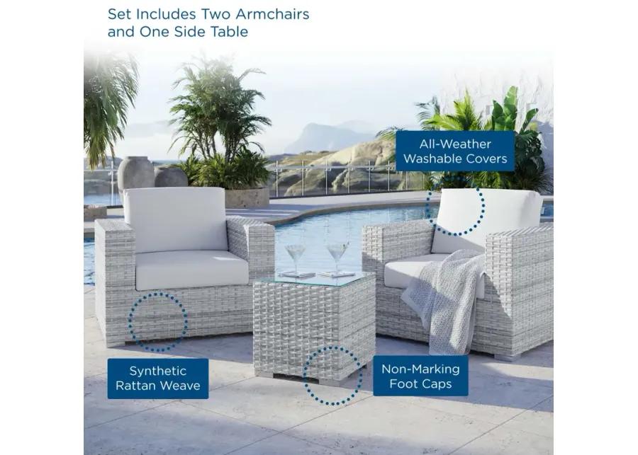 Convene 3-Piece Outdoor Patio Set