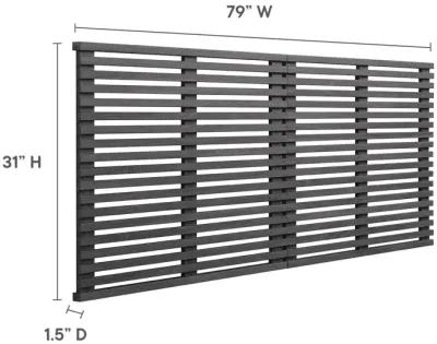 Render Wall Mount King Headboard