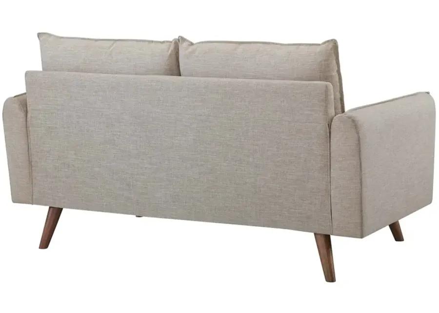 Revive Upholstered Fabric Loveseat