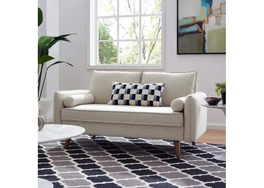 Revive Upholstered Fabric Loveseat