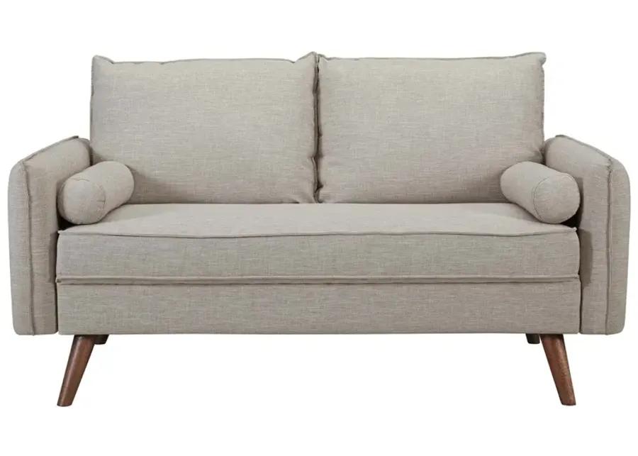 Revive Upholstered Fabric Loveseat