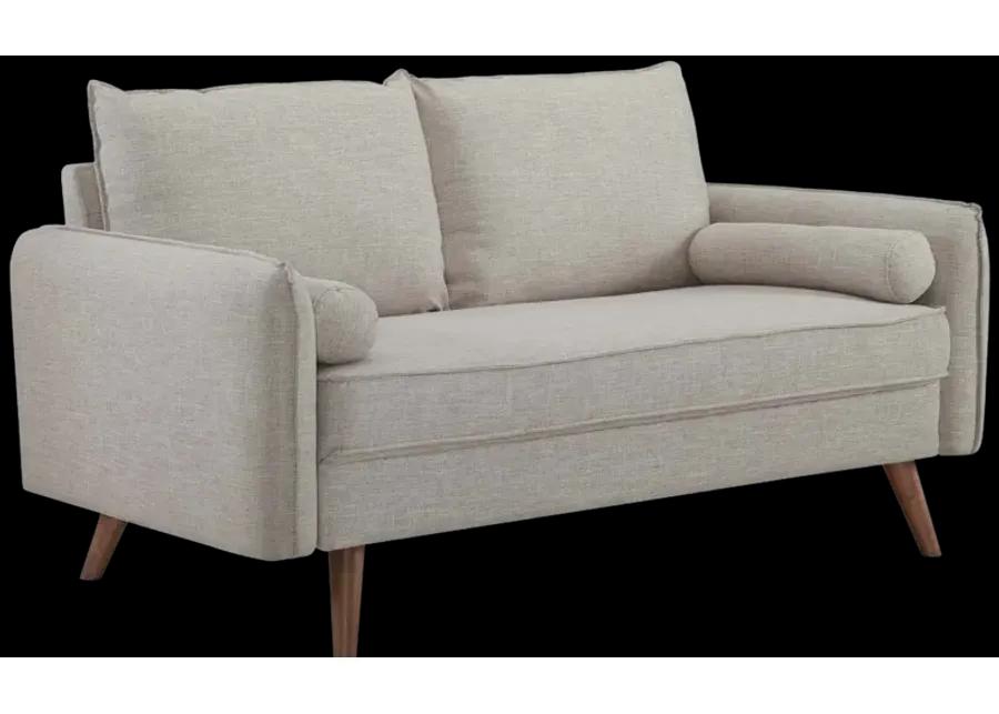 Revive Upholstered Fabric Loveseat