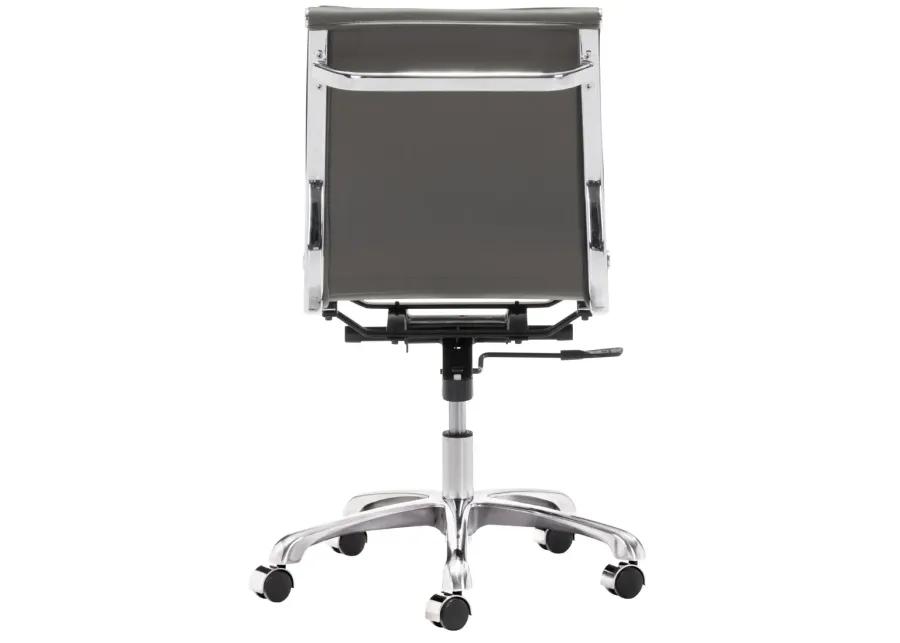 Lider Plus Armless Office Chair Gray