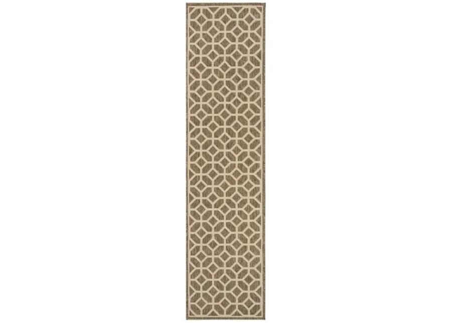 BEACH HOUSE Collection BHS127D-28 Beige / Cream 2'-2" X 8'