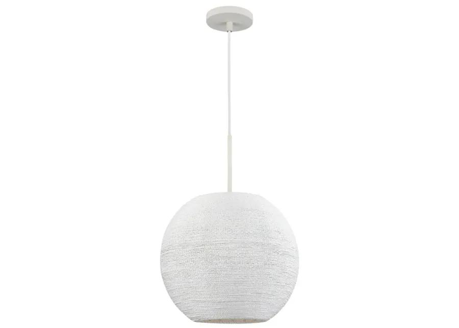 Sophie 14'' Wide 1-Light Pendant - White Coral