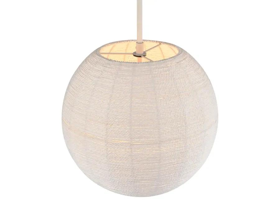 Sophie 14'' Wide 1-Light Pendant - White Coral