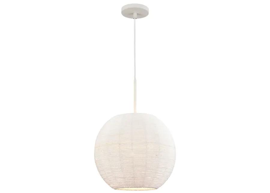 Sophie 14'' Wide 1-Light Pendant - White Coral