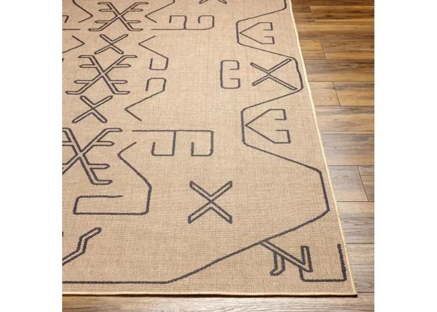 Ez Jute EZT-2306 2'6" x 8' Machine Woven Rug