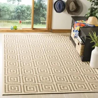 LINDEN 129 Collection LND129D-5 Beige / Cream 5'-3" X 7'-6"