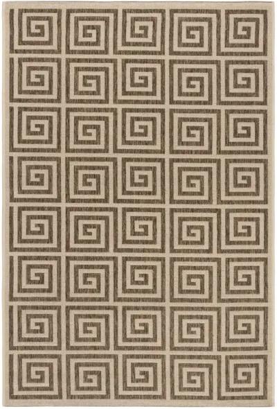 LINDEN 129 Collection LND129D-5 Beige / Cream 5'-3" X 7'-6"