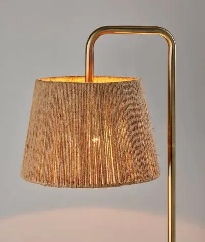 Tahoma Floor Lamp- Antique Brass