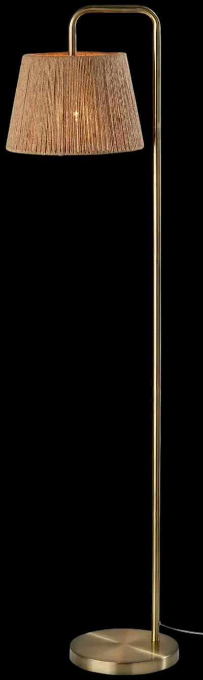 Tahoma Floor Lamp- Antique Brass