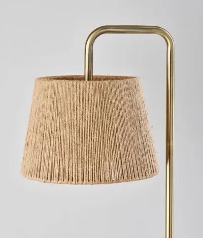 Tahoma Floor Lamp- Antique Brass