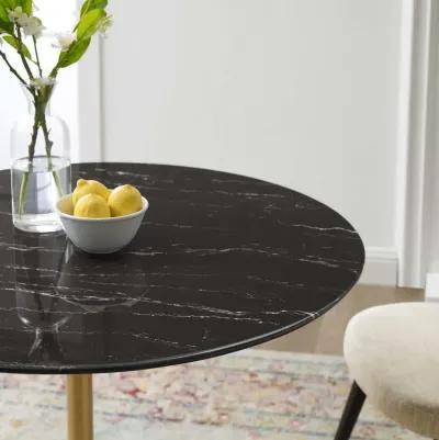 Lippa 36" Artificial Marble Dining Table