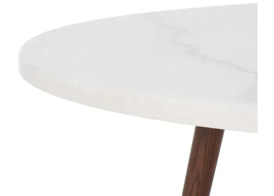 MAJA ROUND MARBLE COFFEE TABLE