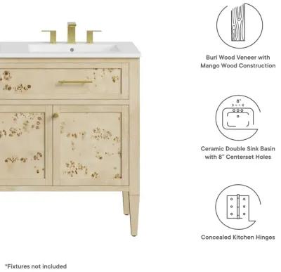 Elysian 48" Double Sink Bathroom Vanity