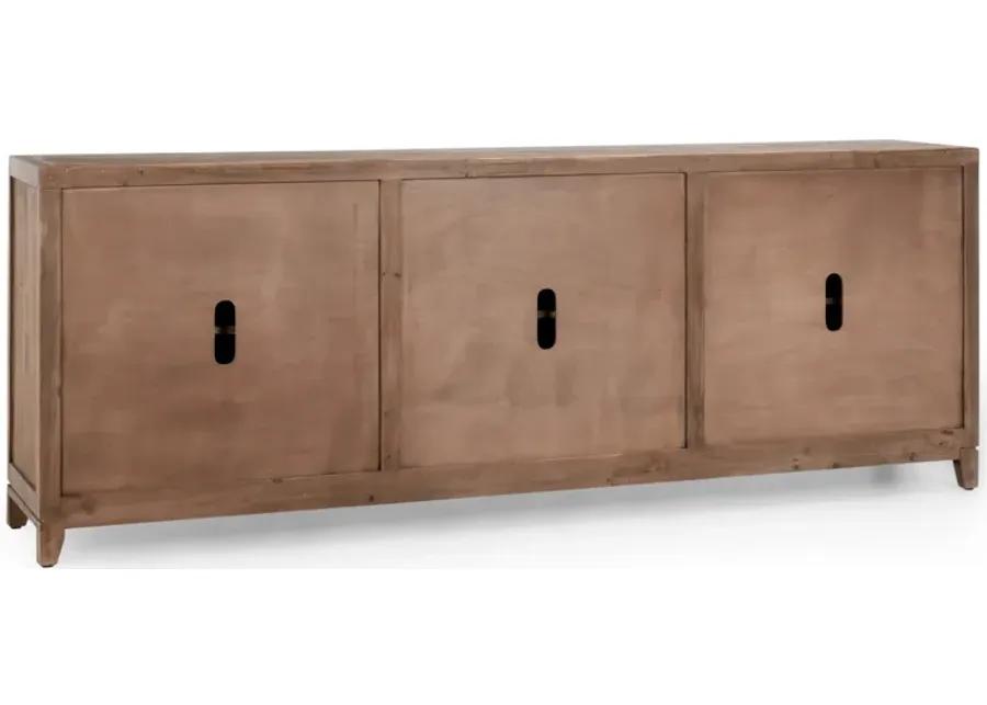 Arley 6-Door Sideboard Chestnut Brown