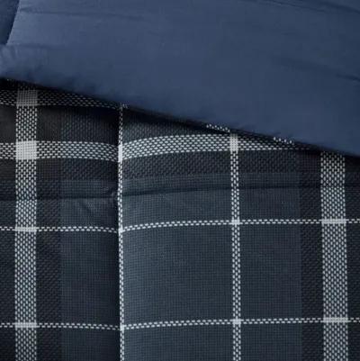 Woolrich Flint Navy CozySpun Down Alternative Comforter Mini Set