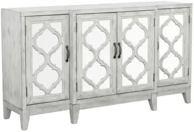 Mckellen 4-door Accent Cabinet Antique White