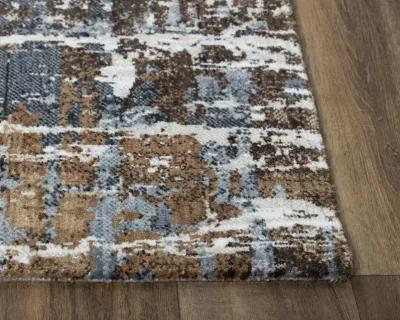 Elite Lt. Gray  Recycled Polyester 5'2" x 7'9" Rectangle Rug