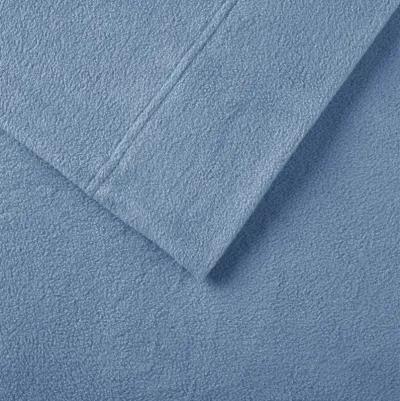 True North by Sleep Philosophy Micro Fleece Blue Sheet Set