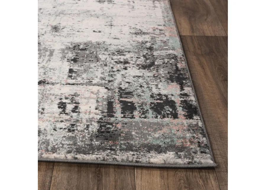 Odyssey L. Gray  Polypropylene 8' x 10' Rectangle Rug