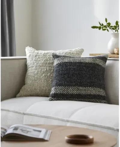 Lesley LSY-001 18"L x 18"W Accent Pillow