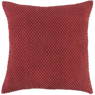 Solid Deep Merlot Pillow