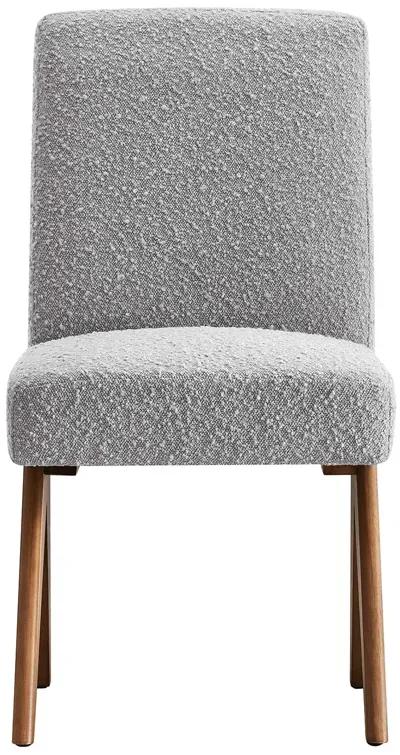 Lyra Boucle Fabric Dining Room Side Chair - Set of 2