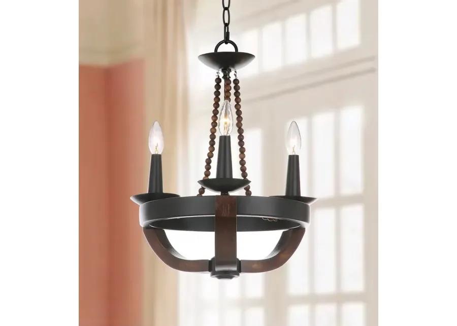 Lucero 17.5" Dia Adjustable Chandelier