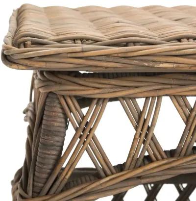 SORA WICKER ACCENT TABLE