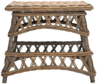 SORA WICKER ACCENT TABLE