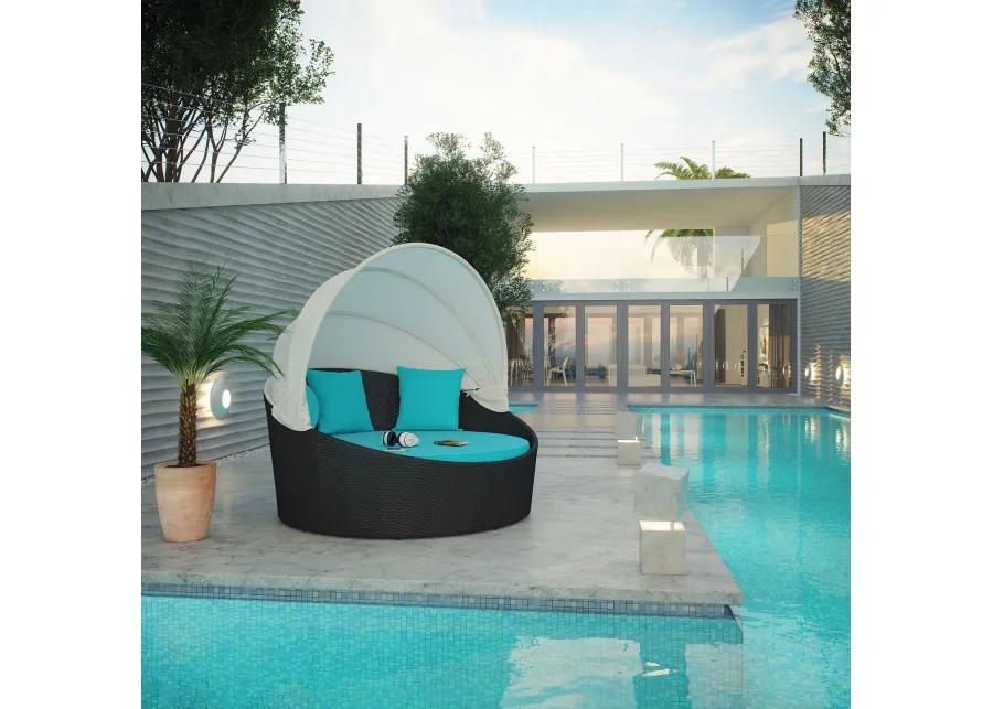 Siesta Canopy Outdoor Patio Daybed