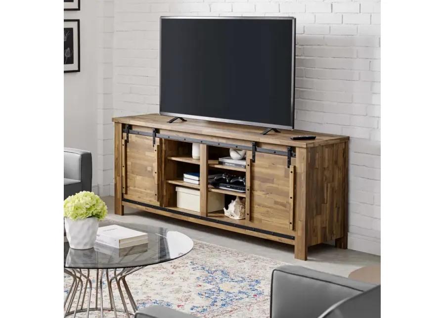 Cheshire Rustic Sliding Door Media Console