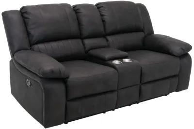 Navaro Reclining Console Loveseat