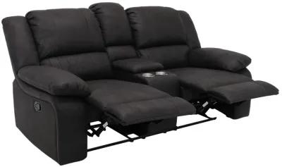 Navaro Reclining Console Loveseat