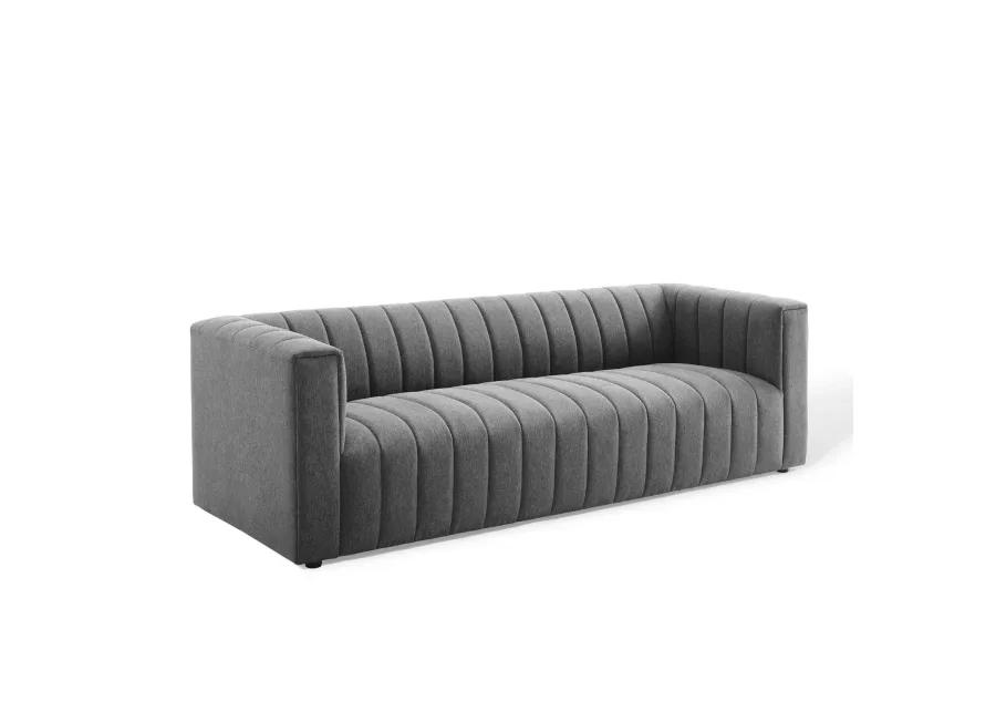 Reflection Channel Tufted 91" Sofa